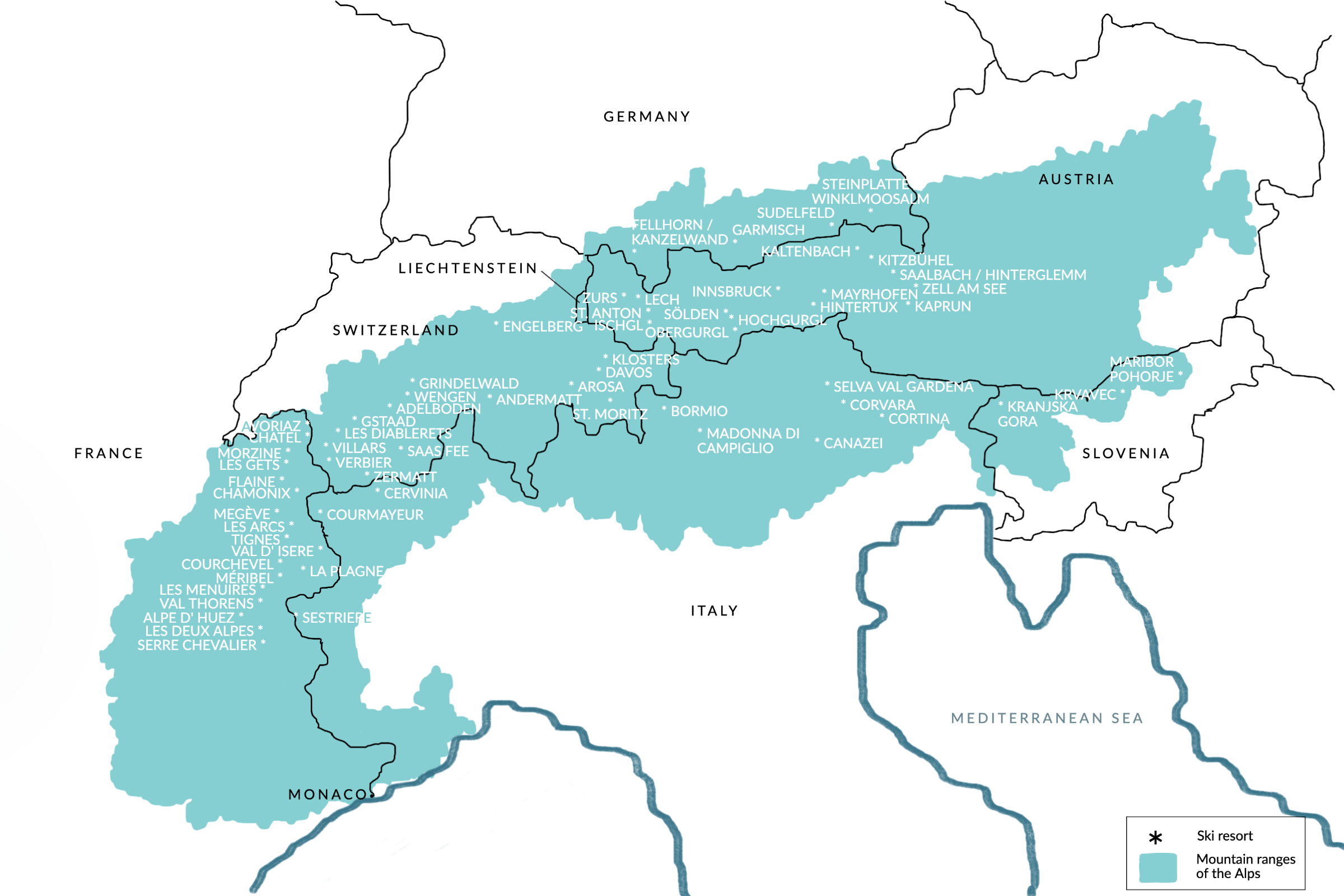 Map-of-ski-resorts-in-the-Alps